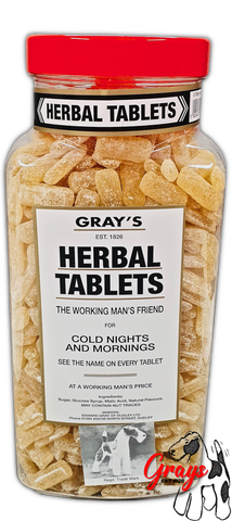 Grays Herbal Tablets Large Jar