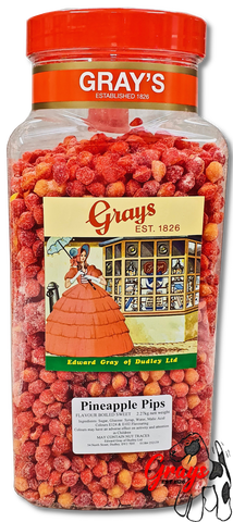 Grays Pineapple Pips Large Jar