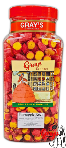 Grays Pineapple Rock Large Jar